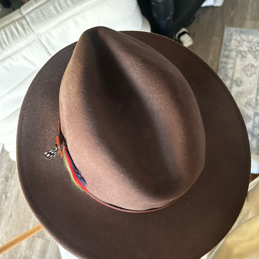 Stetson Dark Brown Wool Hat - Picture 4 of 5